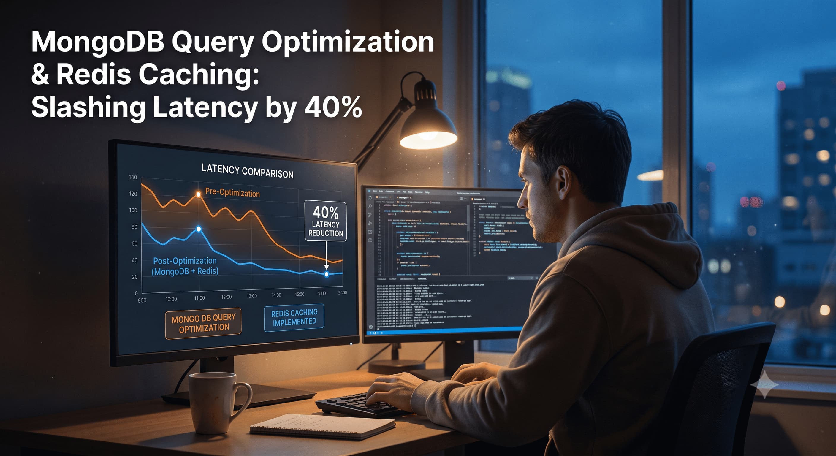 MongoDB Query Optimization & Redis Caching: Slashing Latency by 40%